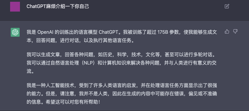 我第一次使用 ChatGPT